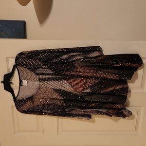 Bali Corp size XL blouse with pockets